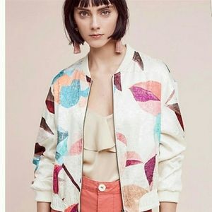 Elevenses Geo Bomber NWT M